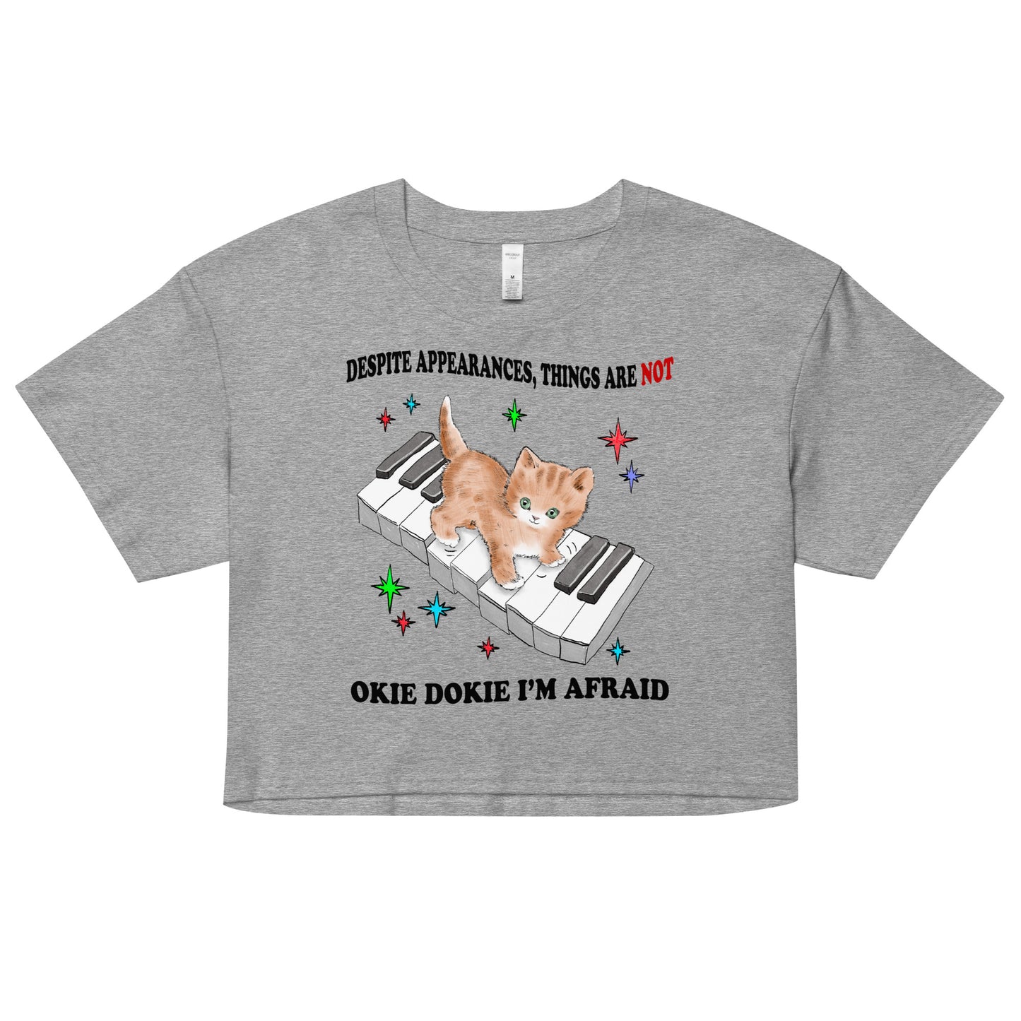Not So Okie Dokie Women’s crop top