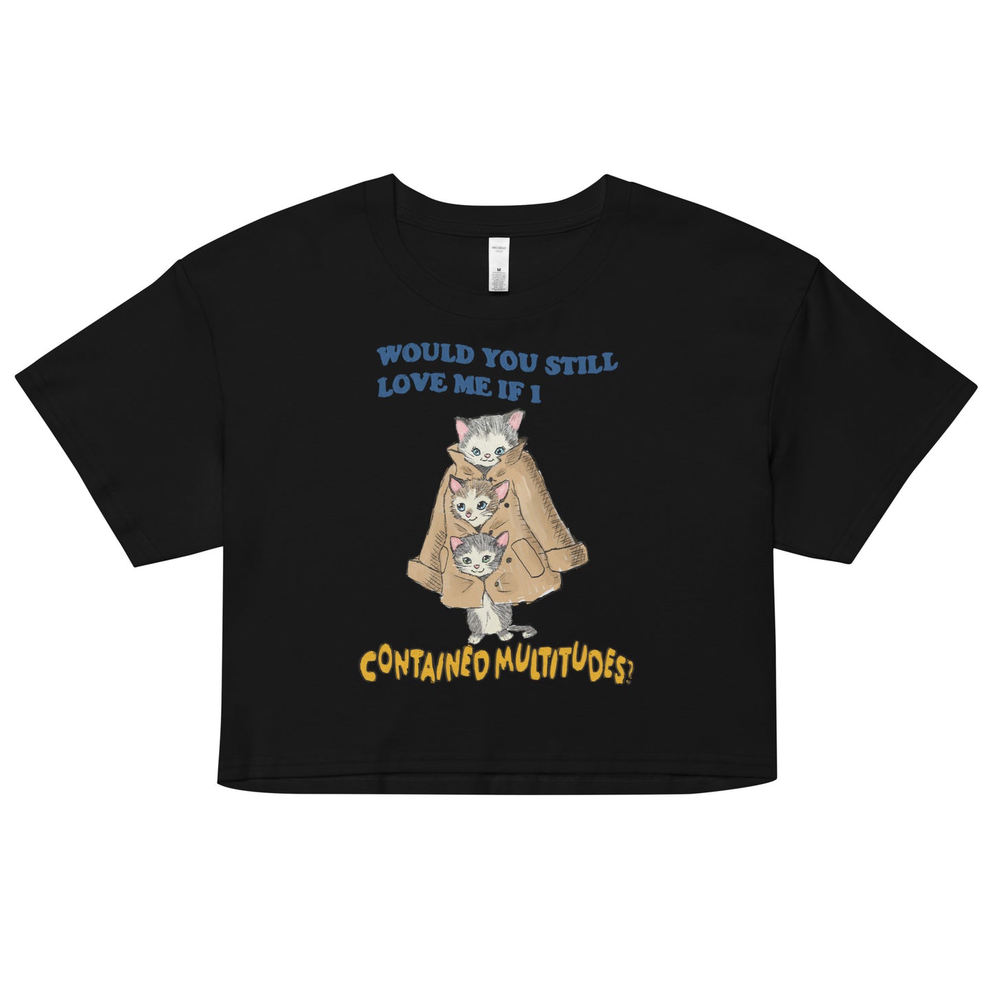 Multitudes Women’s crop top