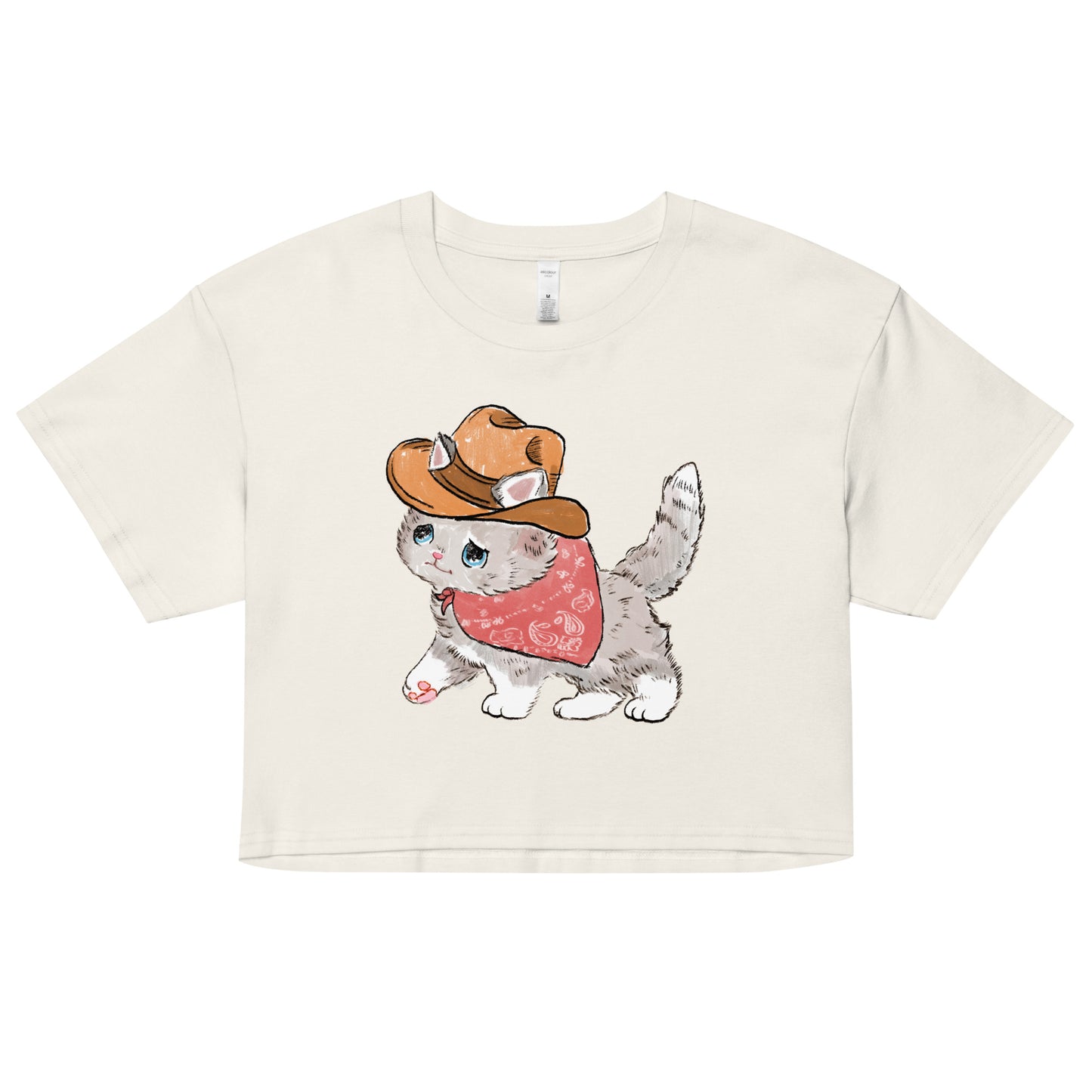 Sad Cowboy Women’s crop top