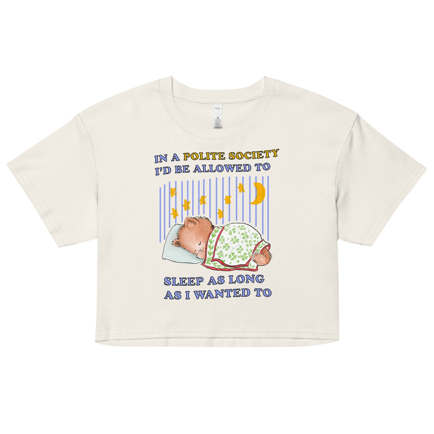 Polite Society Women’s crop top