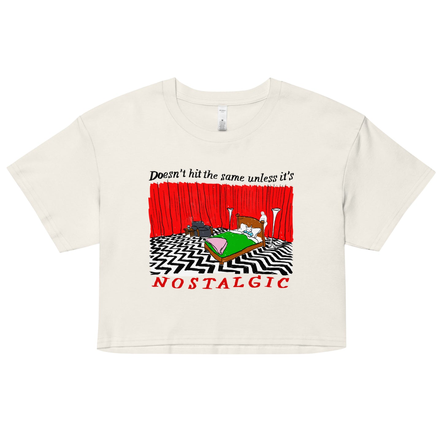 Nostalgia Women’s crop top
