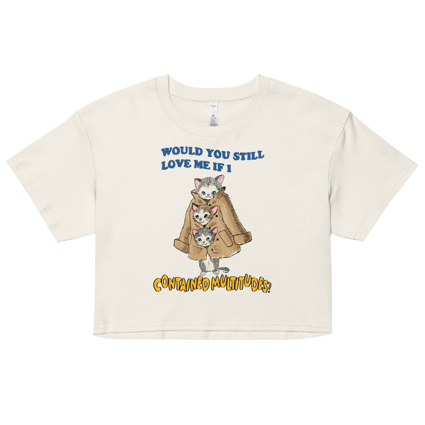 Multitudes Women’s crop top