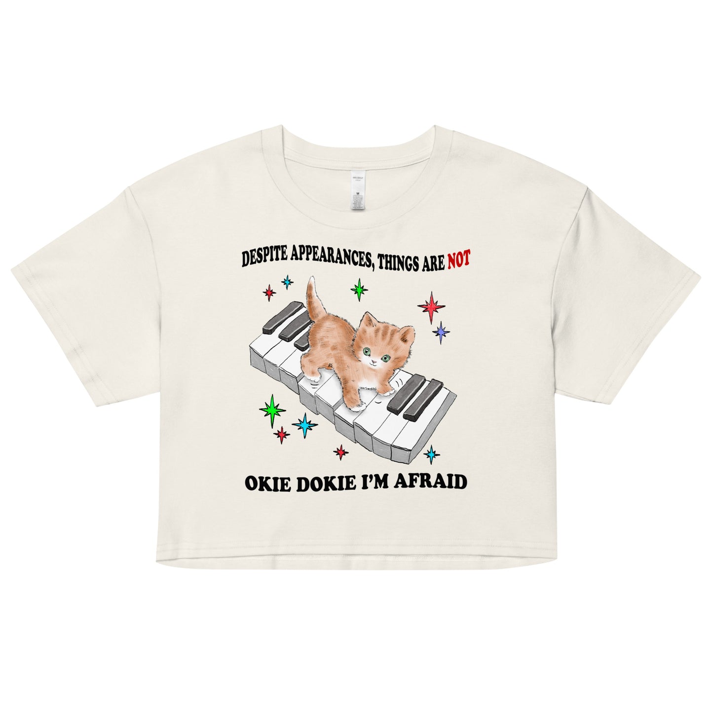 Not So Okie Dokie Women’s crop top