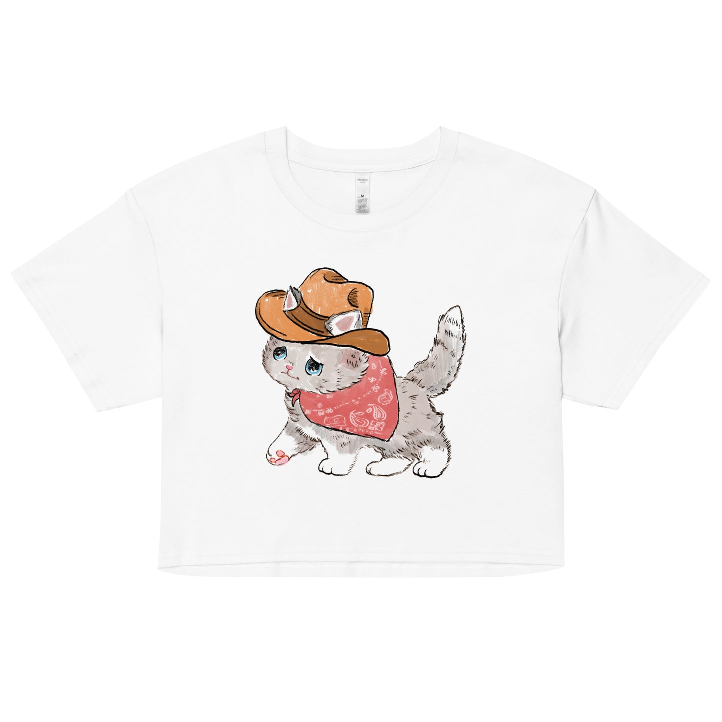 Sad Cowboy Women’s crop top