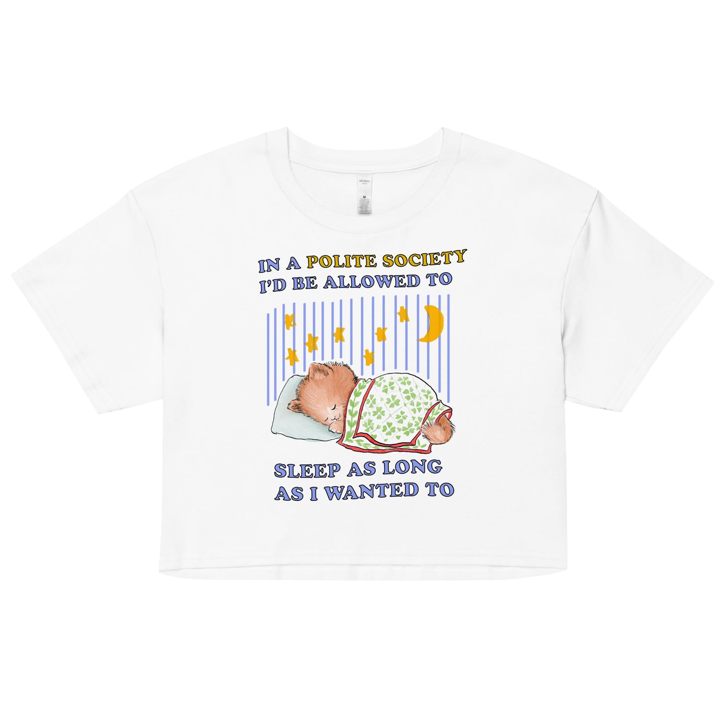 Polite Society Women’s crop top