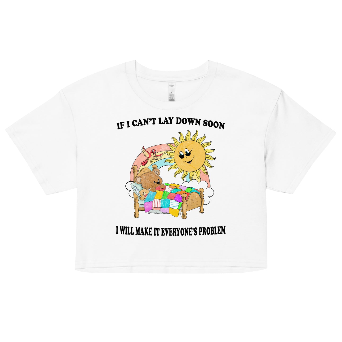 Everyone&#39;s Problem Women’s crop top