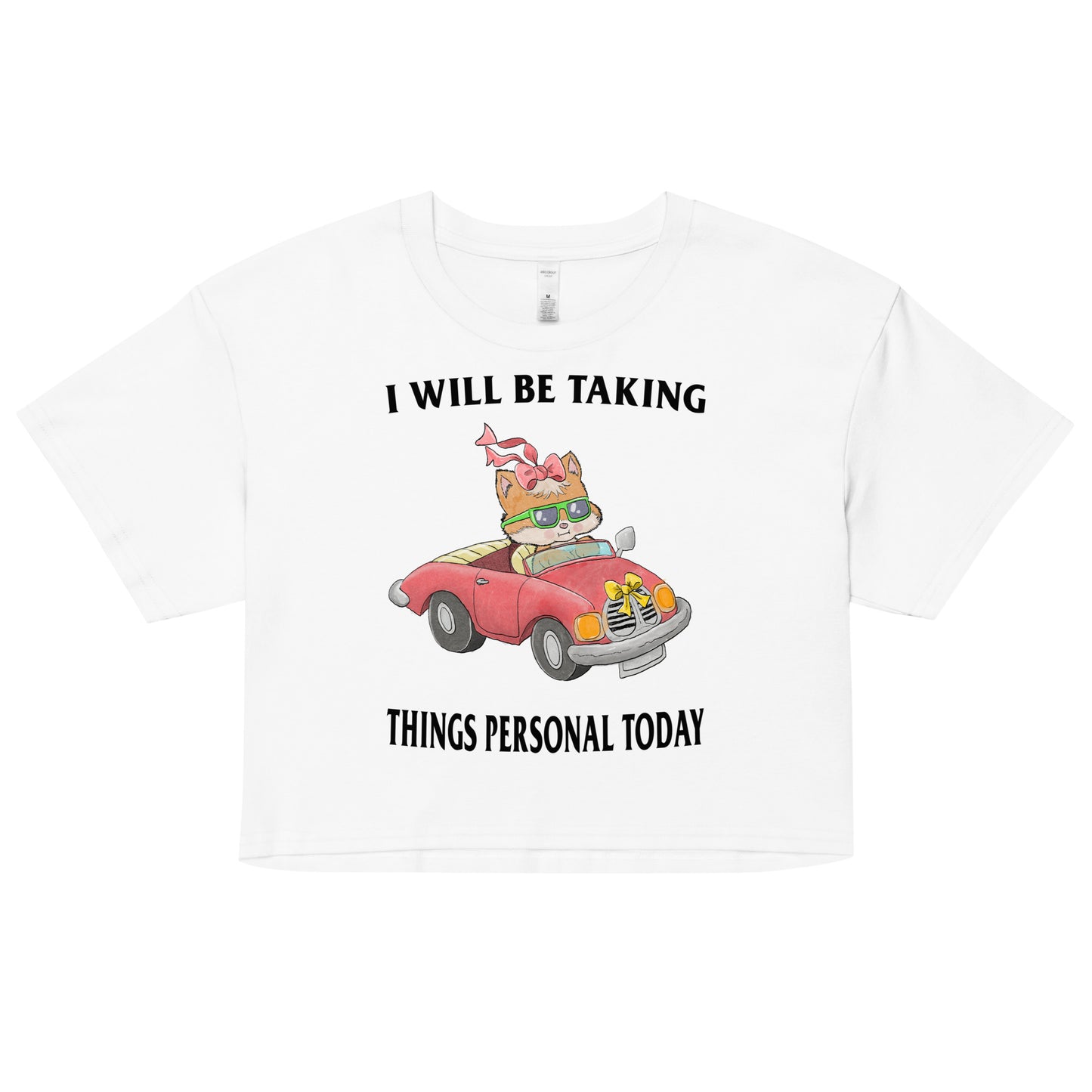 Taking It Personal Women’s crop top