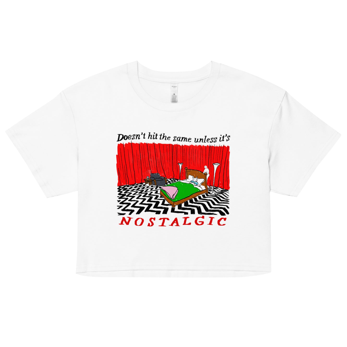 Nostalgia Women’s crop top