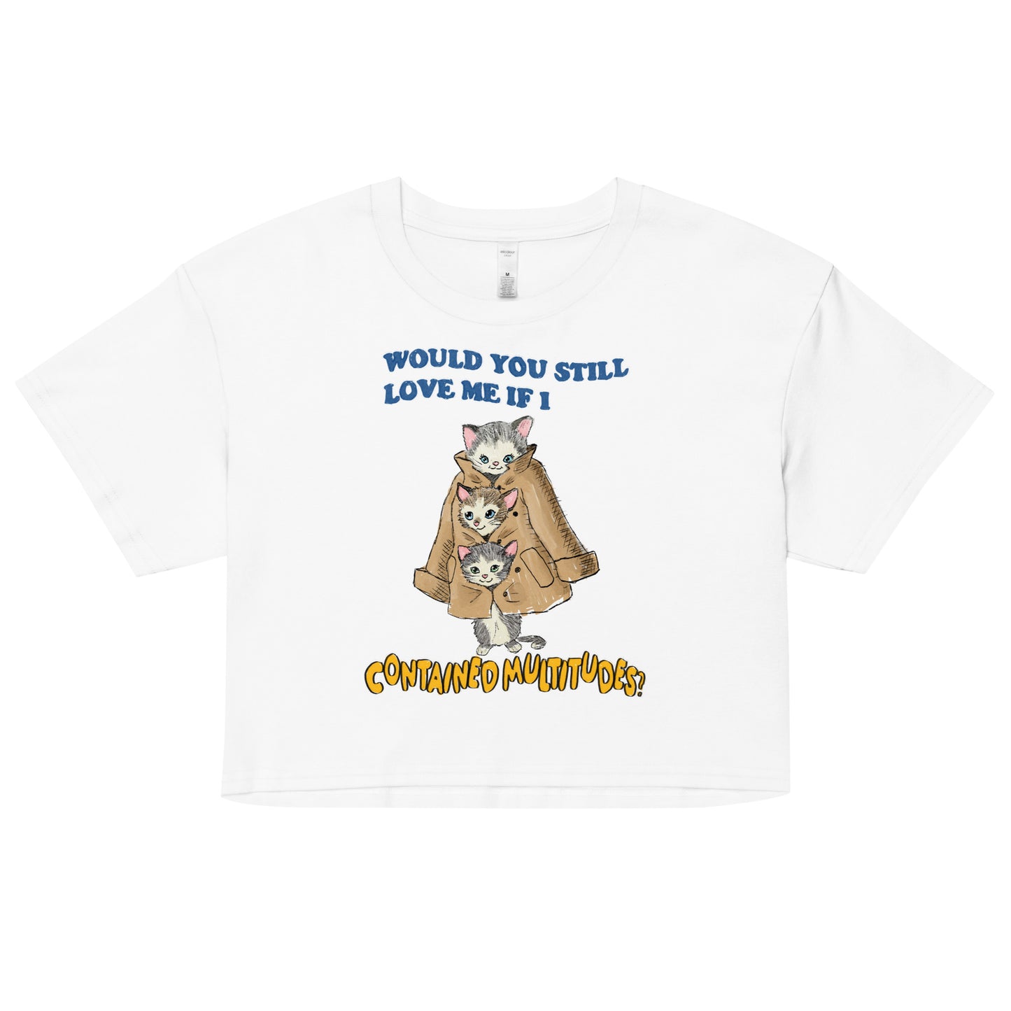 Multitudes Women’s crop top