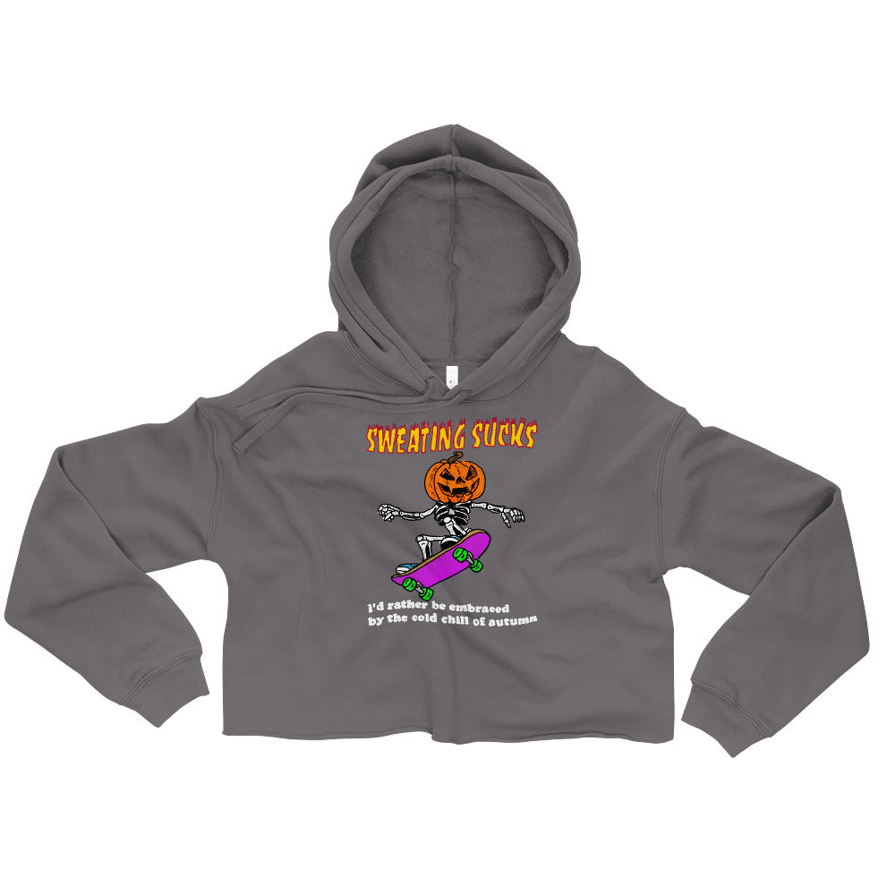 No Sweat Crop Hoodie