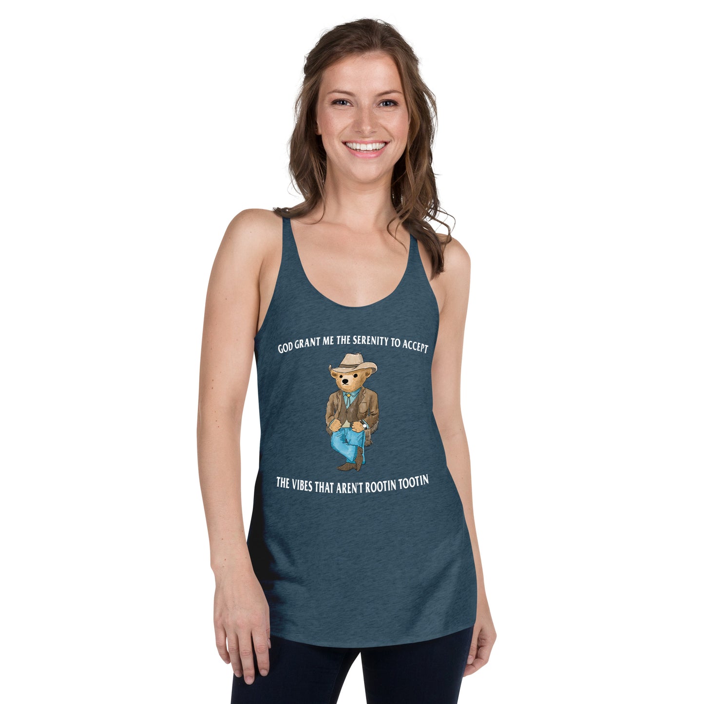 Serenity Bear Women's Racerback Tank