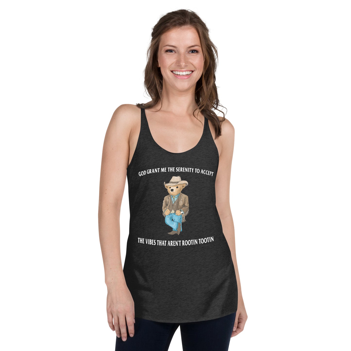 Serenity Bear Women's Racerback Tank
