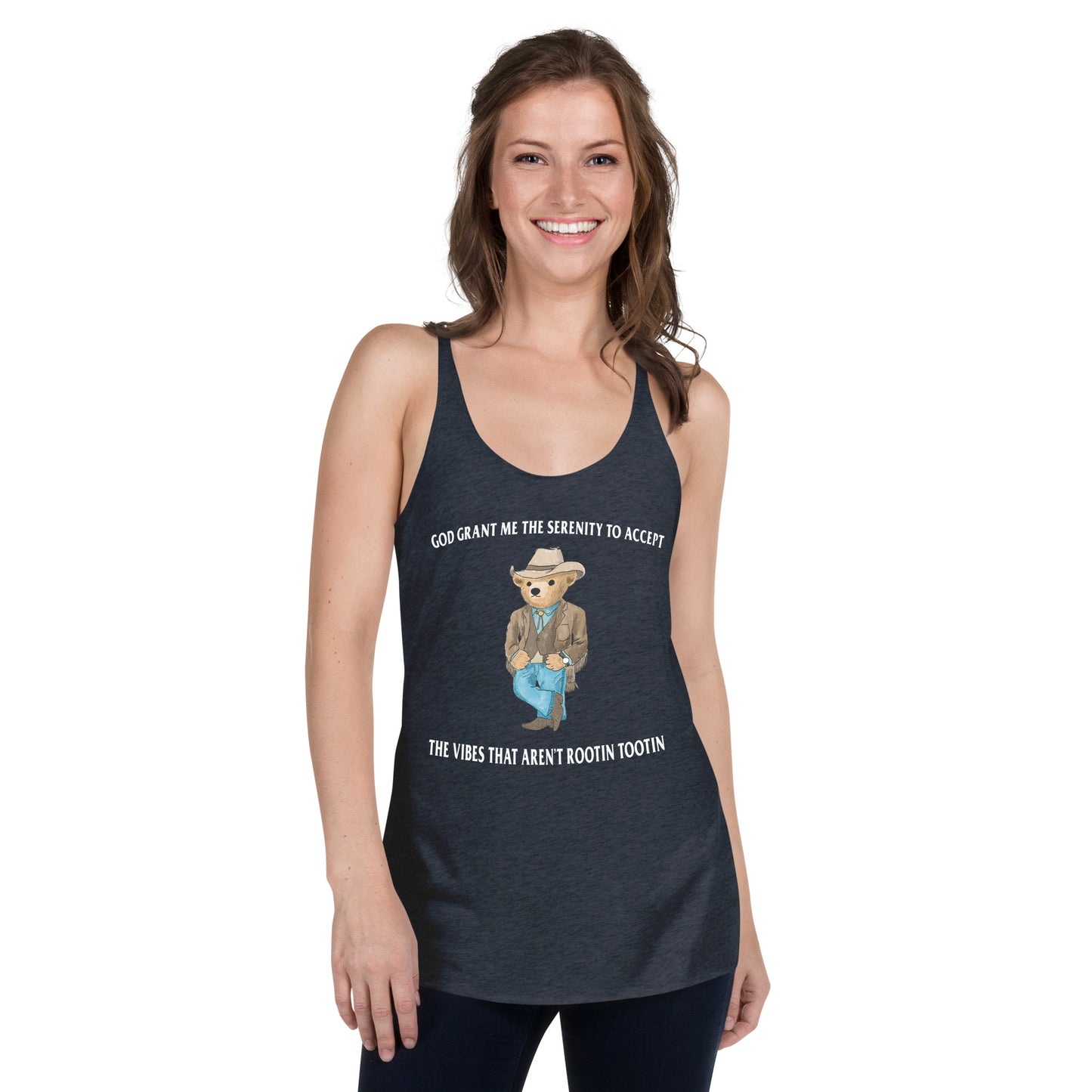 Serenity Bear Women's Racerback Tank