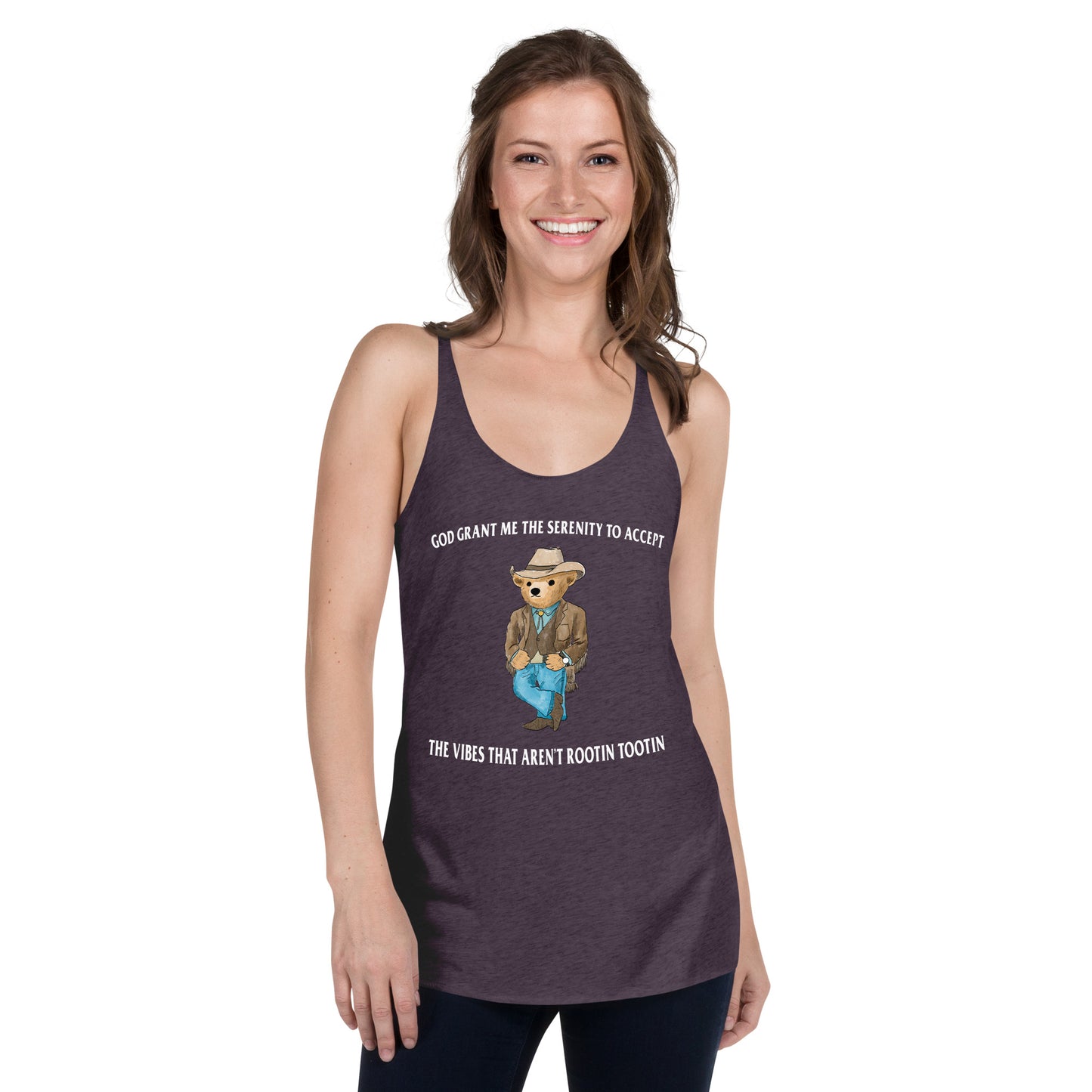 Serenity Bear Women's Racerback Tank